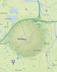 飯野山・讃岐富士　地図